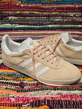 Adidas Gazelle Vapor Pink / White Men's Size 11 US